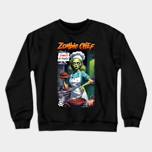 Zombie Chef 02 Crewneck Sweatshirt